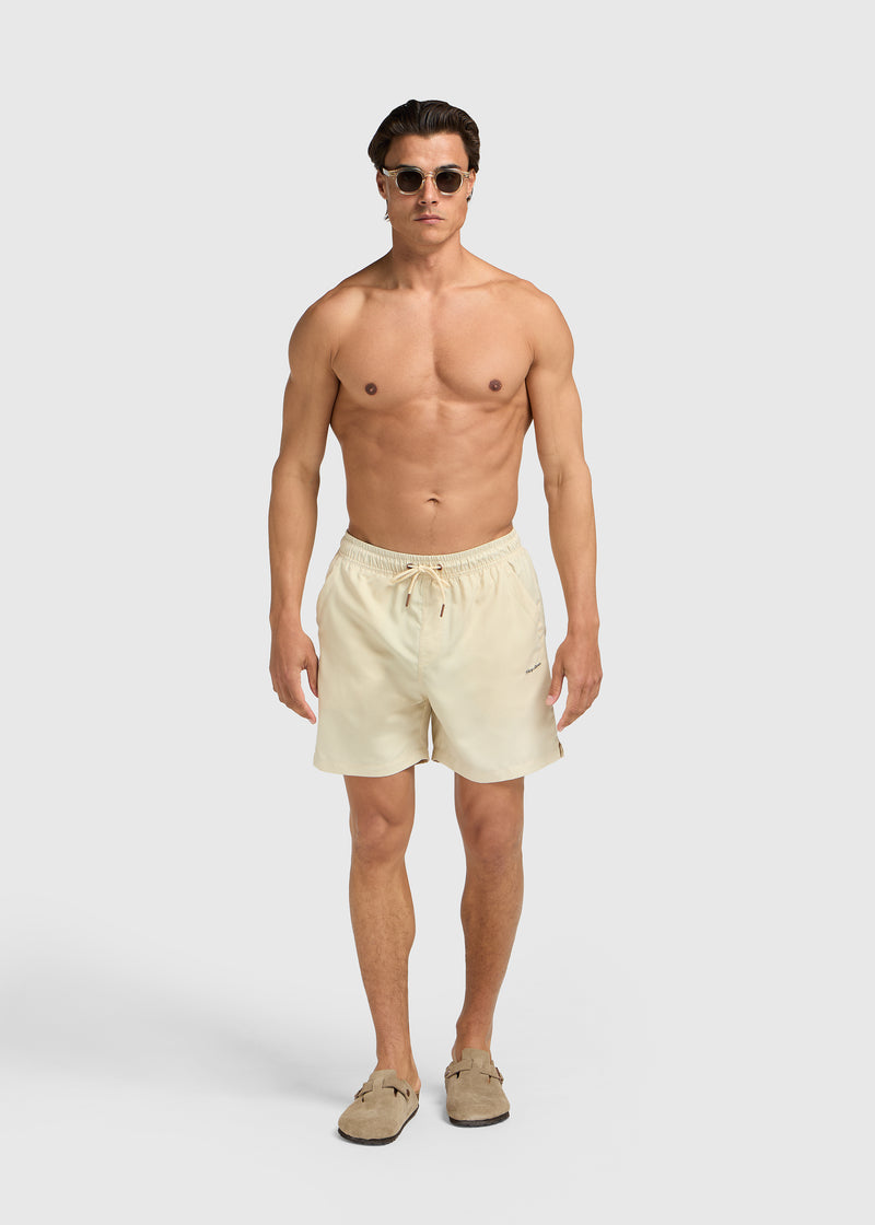 Solid Swim Short - Sand