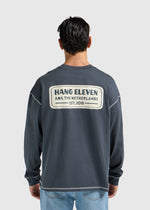 Badge Longsleeve - Ombre Blue