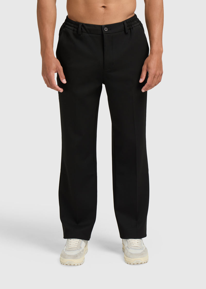 The Wide Leg Trouser - Black