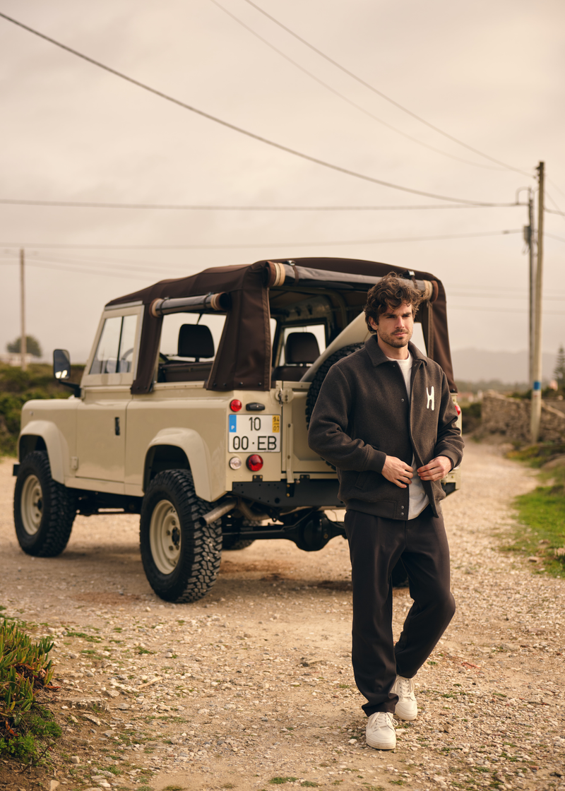 Varsity Jacket - Brown