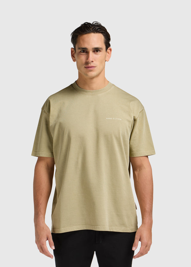 Club Tee – Schiefergrün