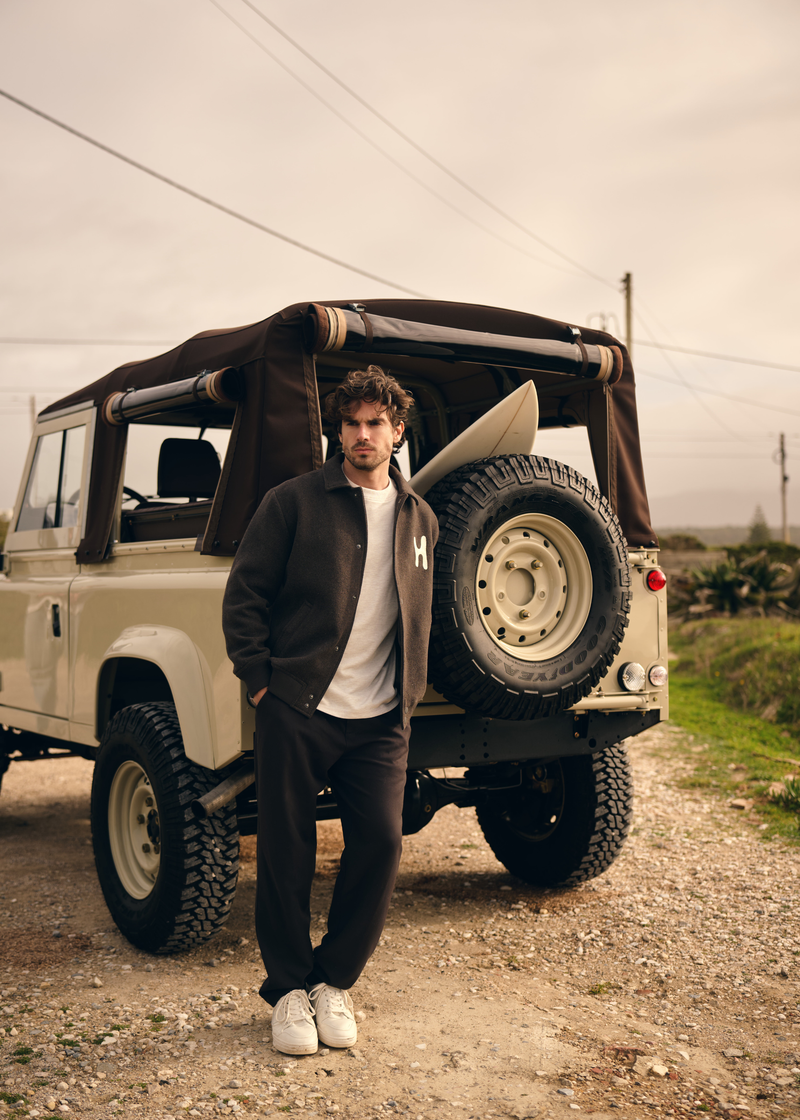 Varsity Jacket - Brown