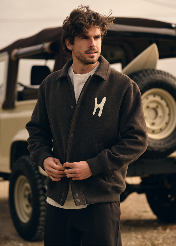Varsity Jacket - Brown