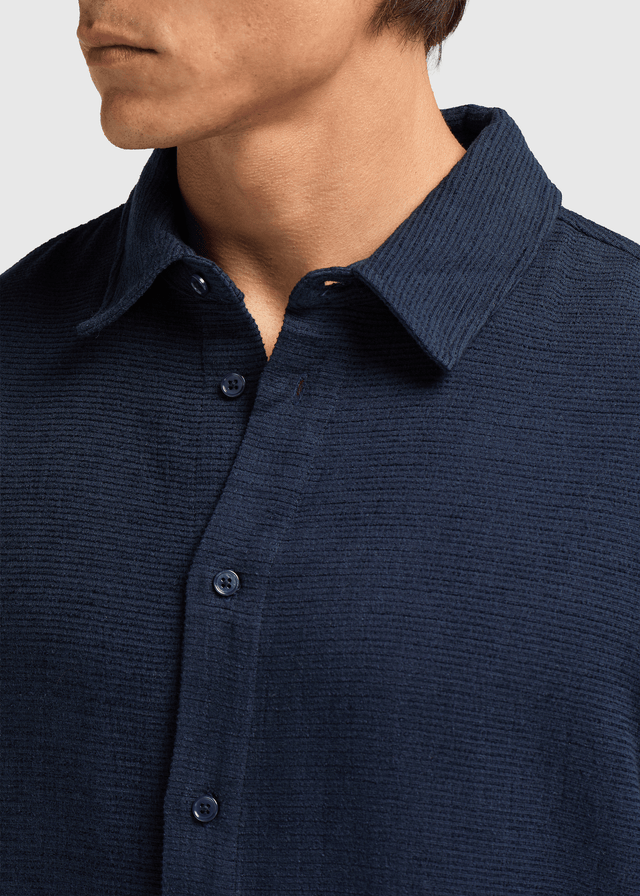 Sam Shirt – Marineblau