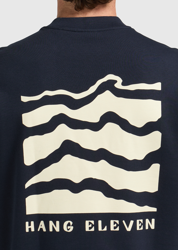 Structure Crewneck - Navy