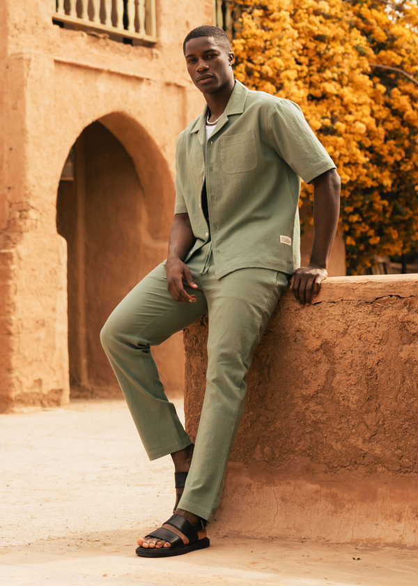 The Structure Pants - Sage Green