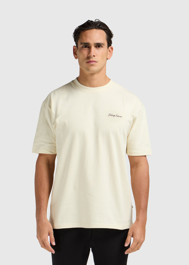 Blossom Tee - Weißer Sand