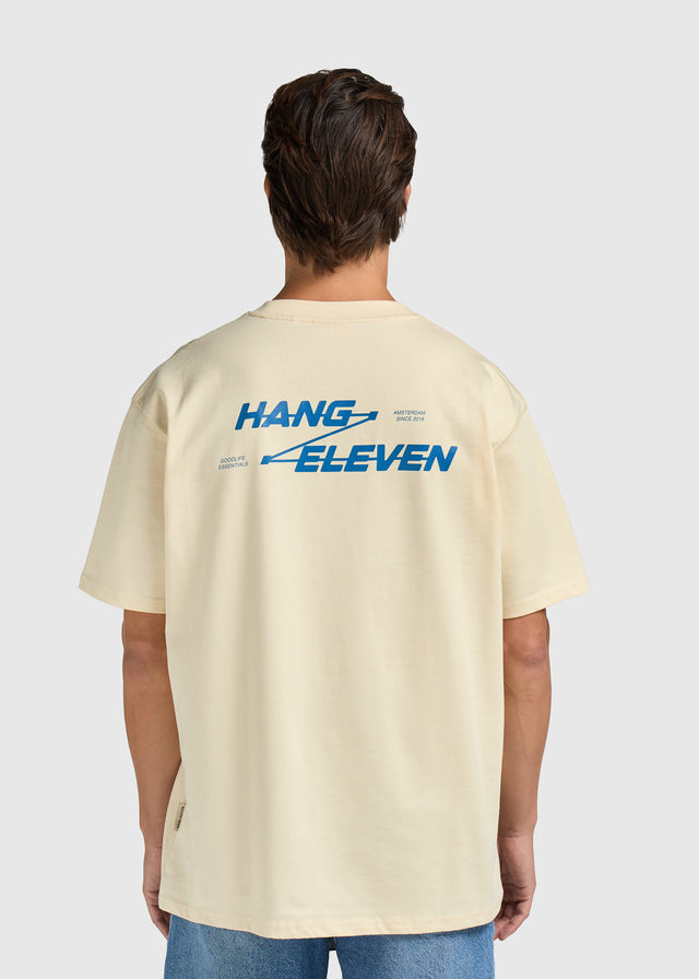 T-shirt en zigzag - Sable blanc