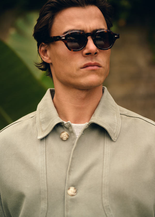 Worker Overshirt – Schiefergrün