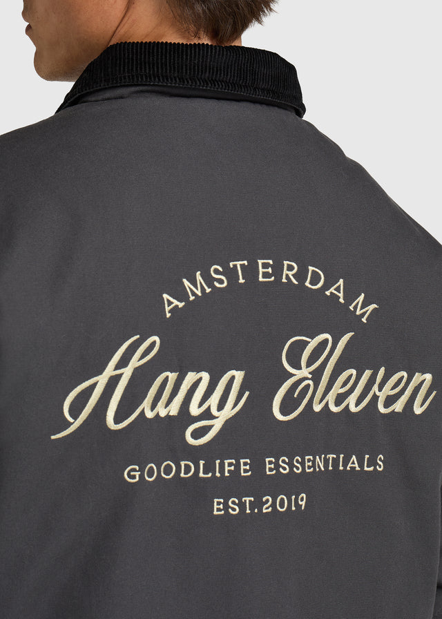 Premium Arbeitsjacke – Mitternachtsschwarz