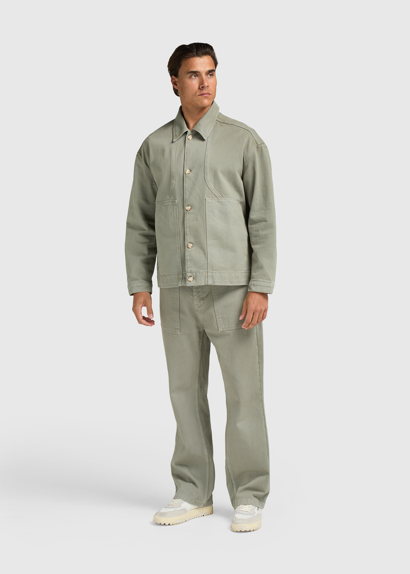 Worker Overshirt - Slate Green