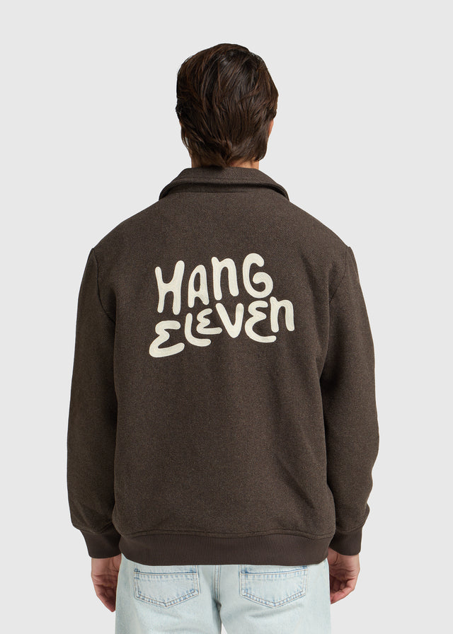 Collegejacke - Braun