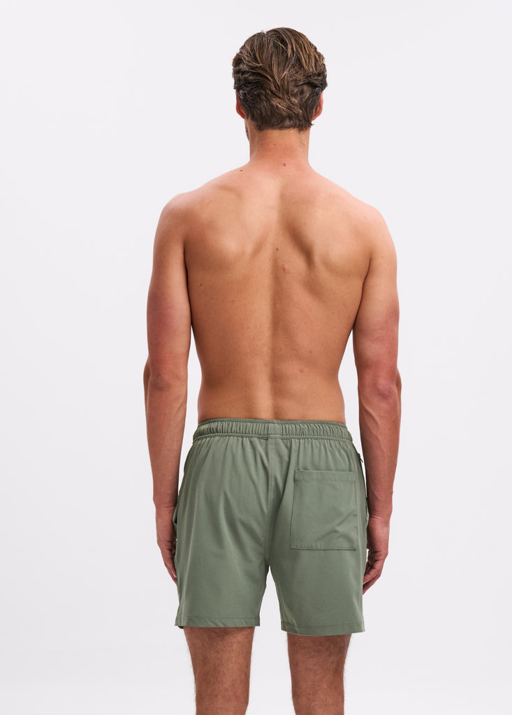 The Active Short - Slate Green