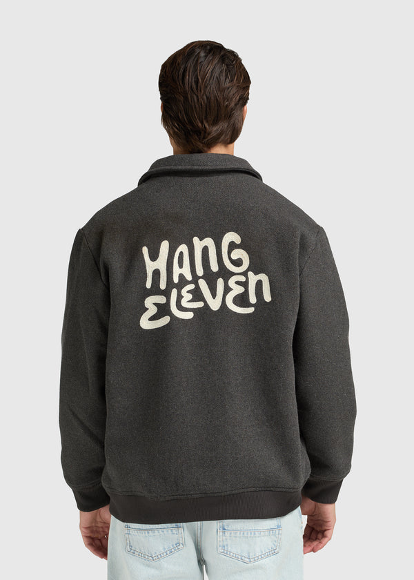 Varsity Jacket - Dark Grey