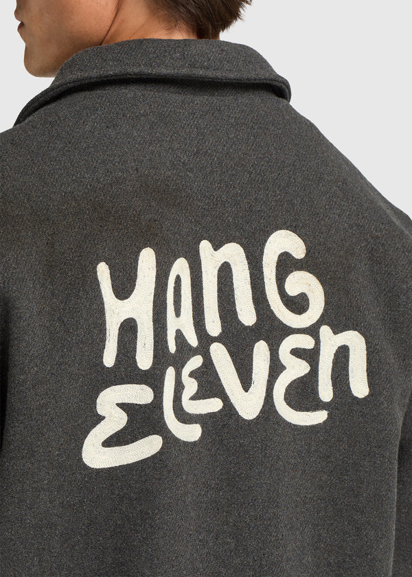 Varsity Jacket - Dark Grey