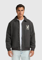 Varsity Jacket - Dark Grey