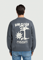 Paradise Knit Crewneck - Ombre Blue