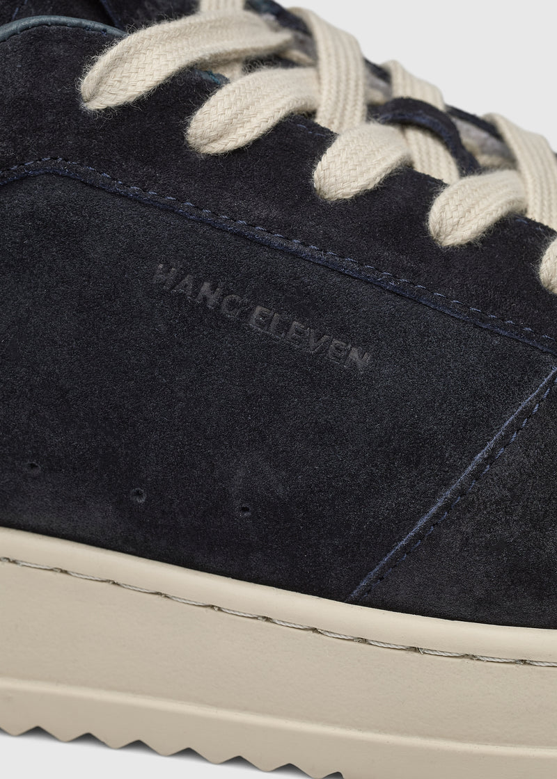 Premium Suède Sneaker - Navy Blue