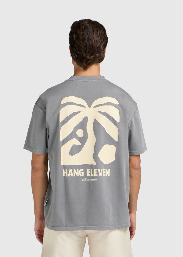 Washed Sunburn tee - Stone Grey