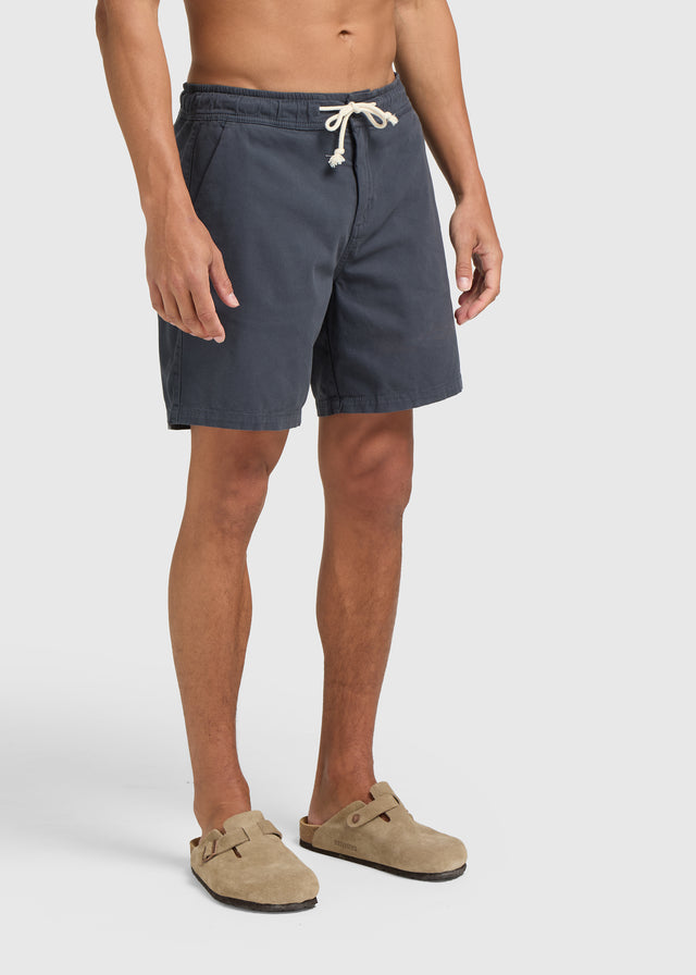 Short chino de plage - Bleu marine