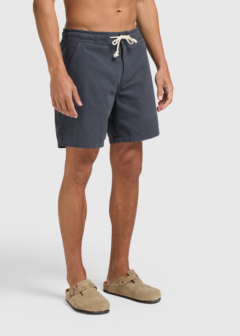 Short chino de plage - Bleu marine