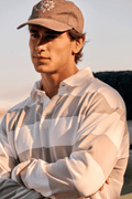 Big Stripe Polo - Sand