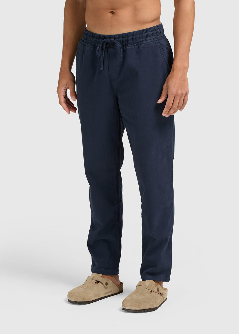 The Washed Chino - Navy Blue
