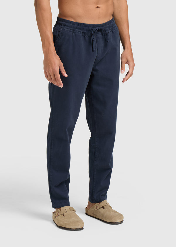 The Washed Chino - Navy Blue