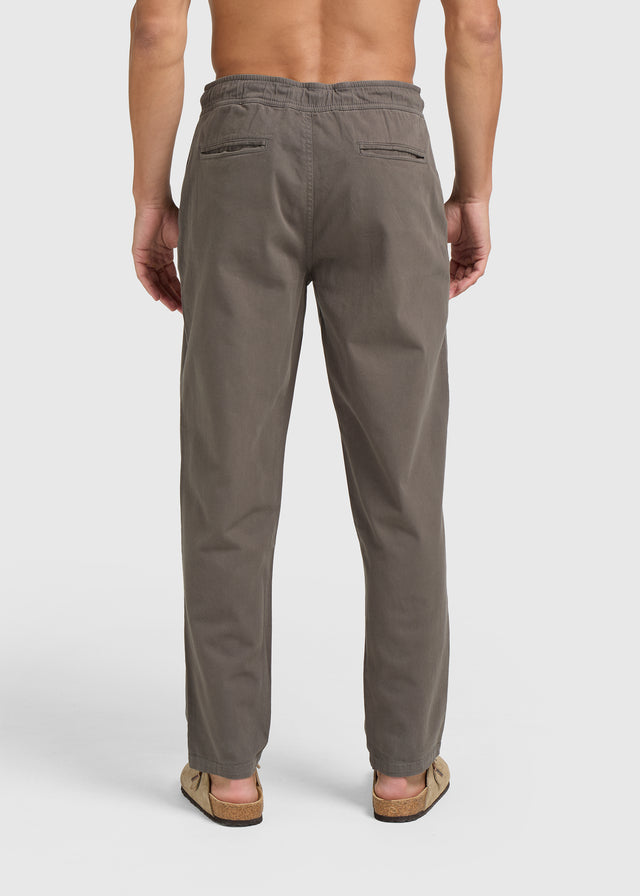 Le pantalon chino de plage - Gris foncé