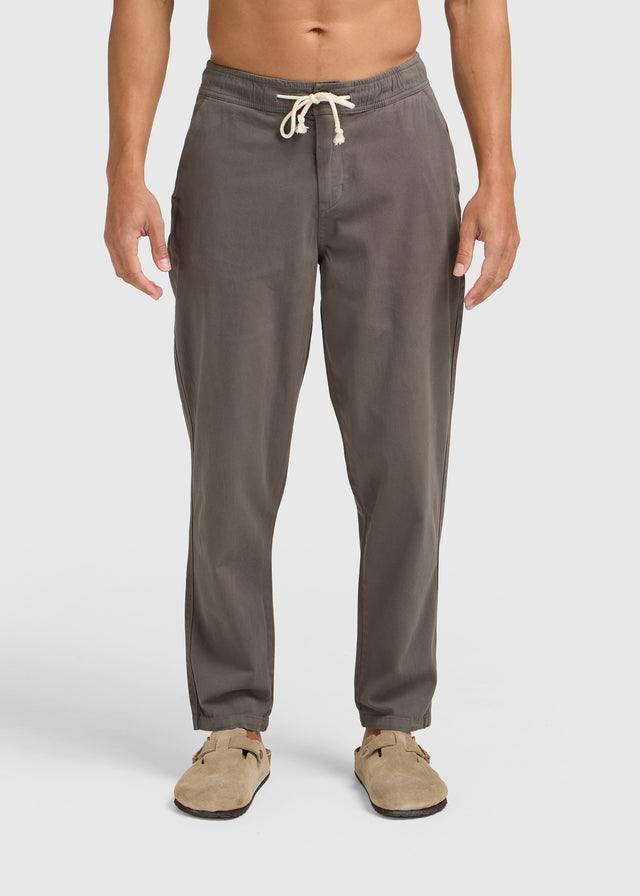 Le pantalon chino de plage - Gris foncé