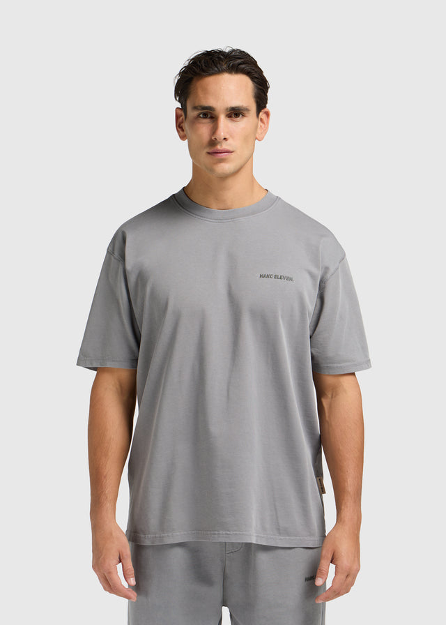 T-shirt Premium Blanc - Gris