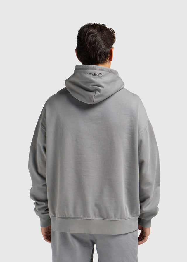 Sweat à capuche Premium Blanks - Gris délavé