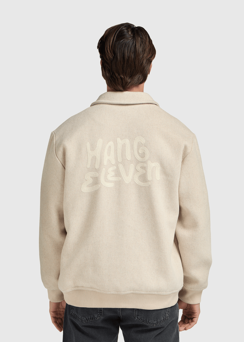 Varsity Jacket - Sand