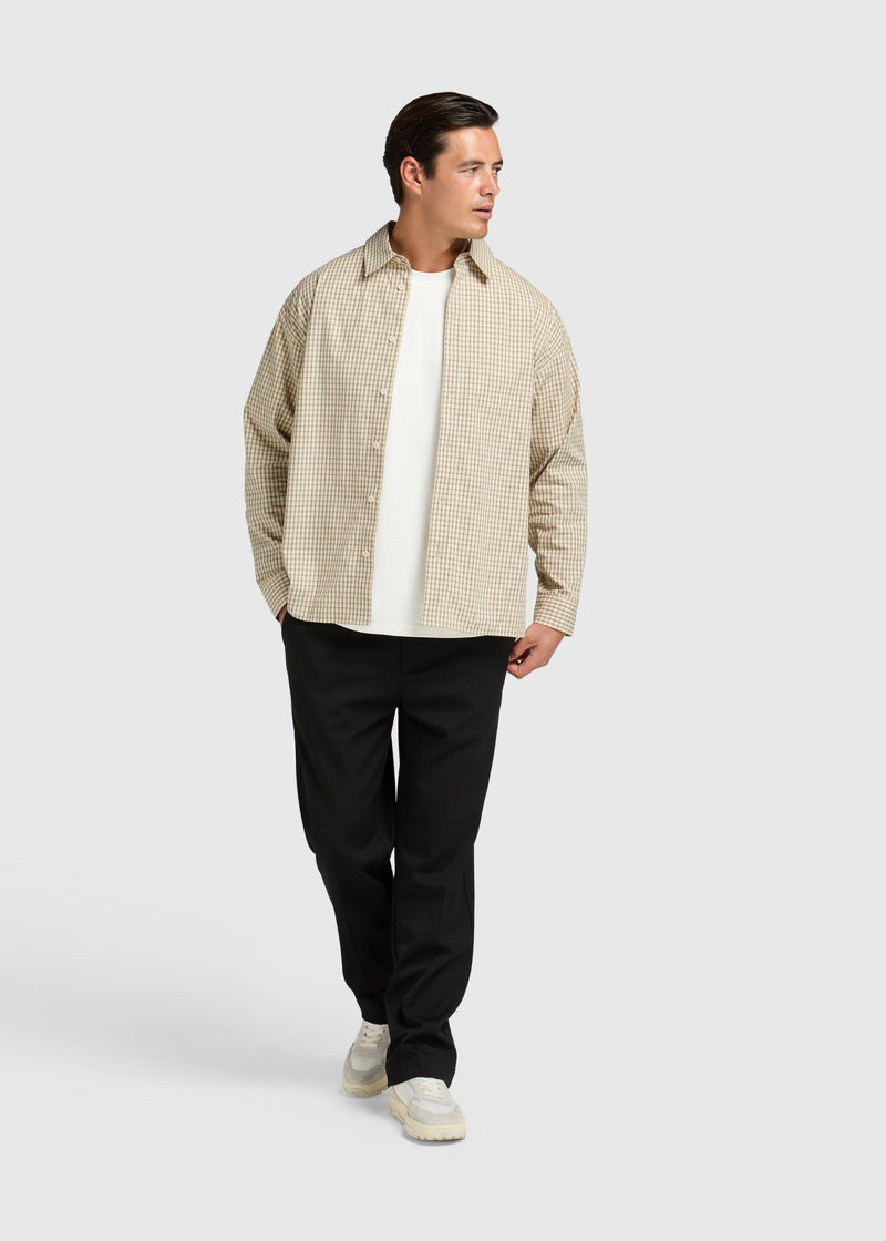 Mini Waffle Shirt - Sand