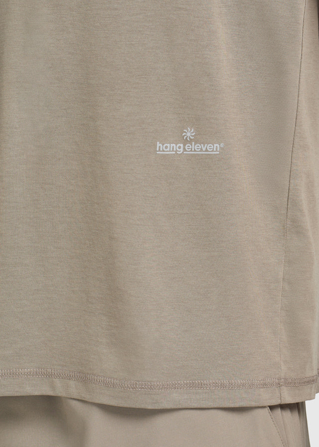Active Performance Tee - Dark Sand