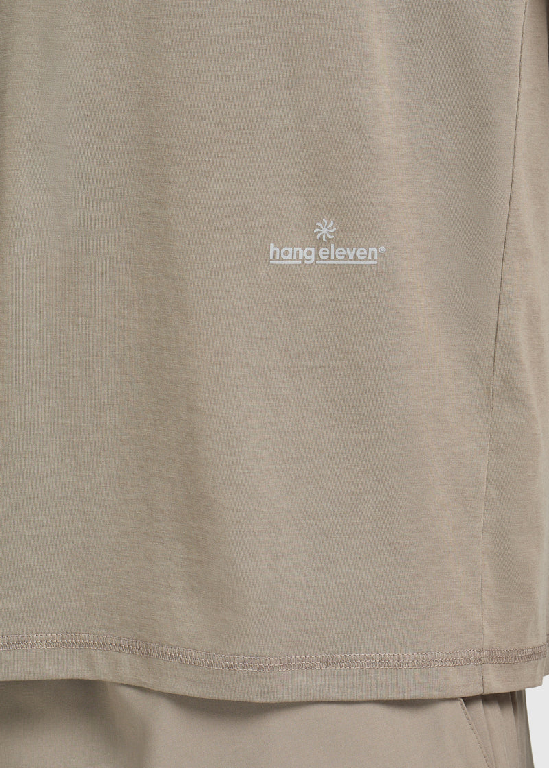 Active Performance Tee - Dark Sand