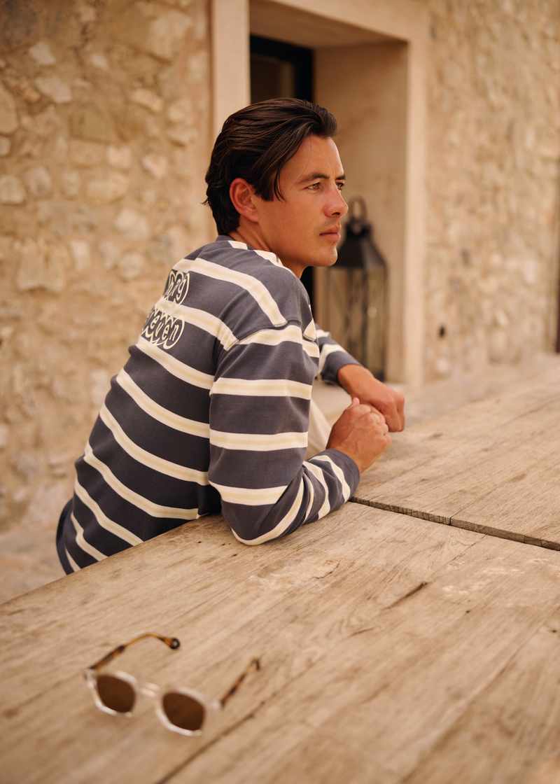 Stripe Longsleeve - Ombre Blue