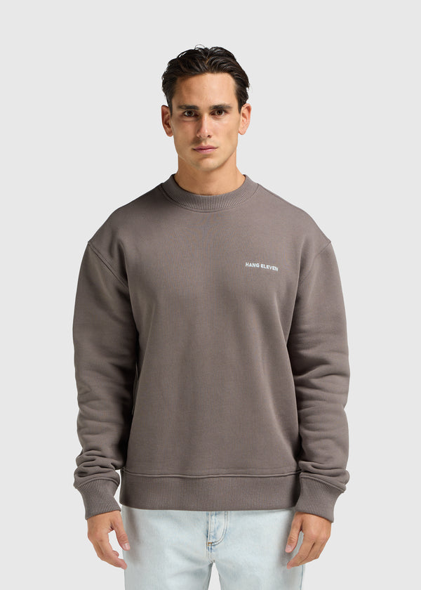 The Origin Crewneck - Dark Grey