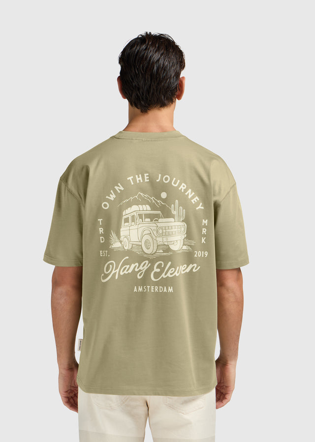 T-shirt Journey - Vert ardoise