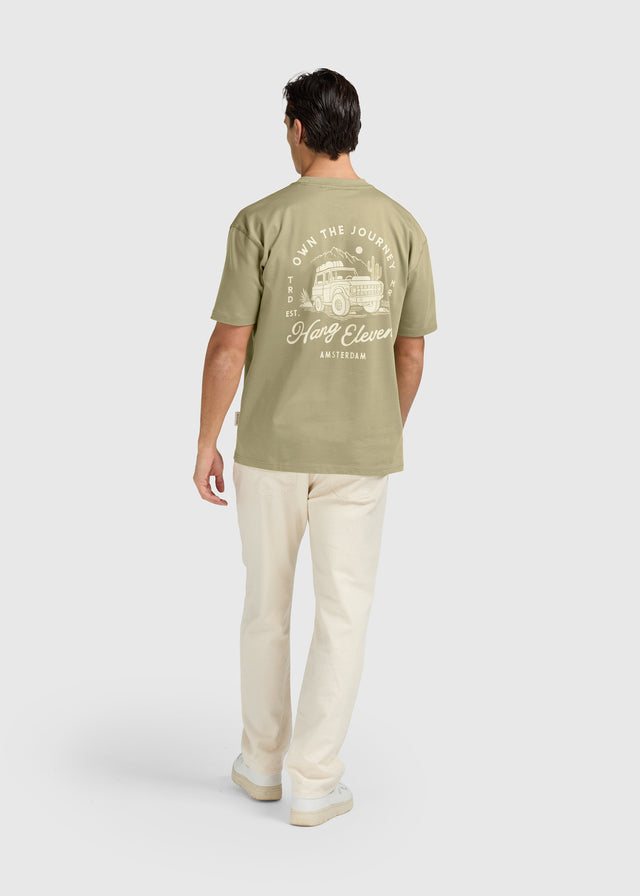 T-shirt Journey - Vert ardoise