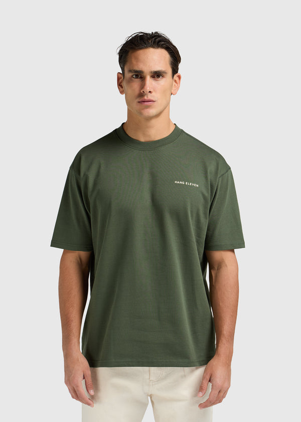 Refined Tee - Dark Green