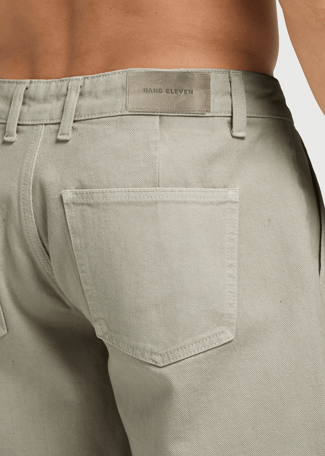 Worker Denim Short - Slate Green