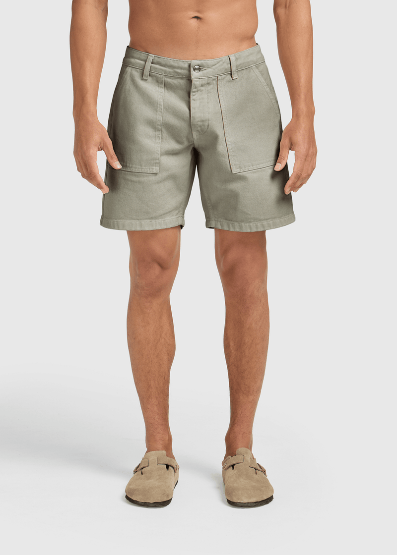 Shorts de travail - Vert ardoise