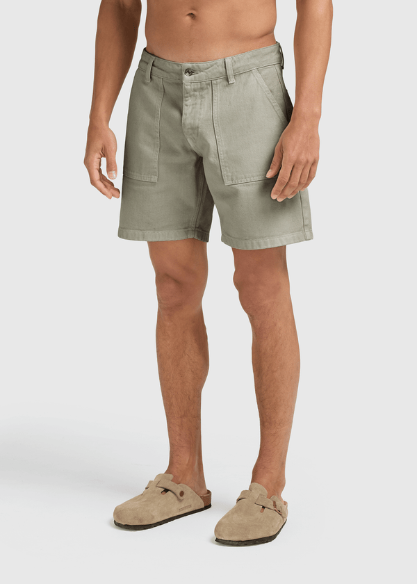 Shorts de travail - Vert ardoise