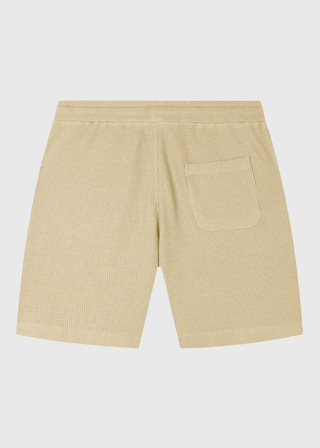 Waffel-Shorts - Beige