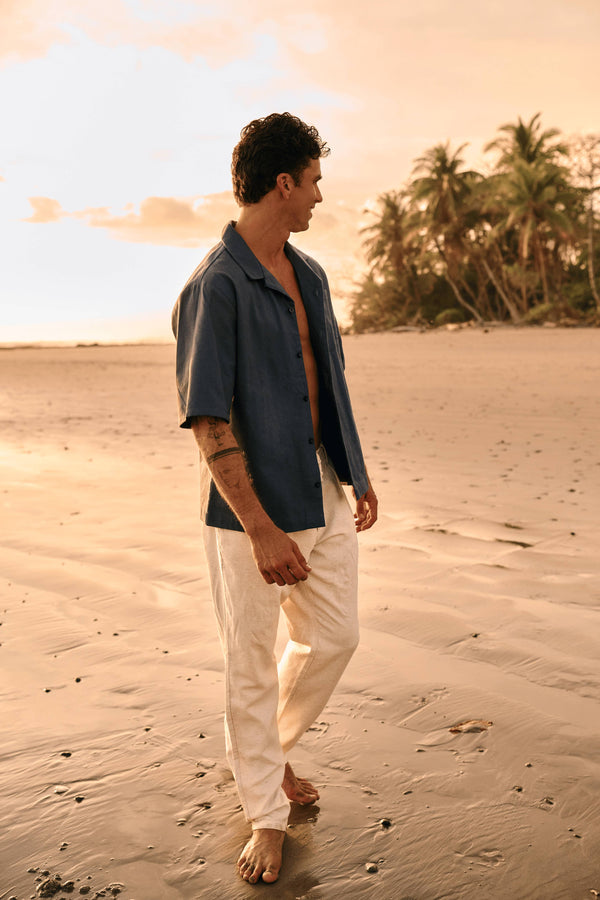 Embro Resort Shirt - Ombre Blue