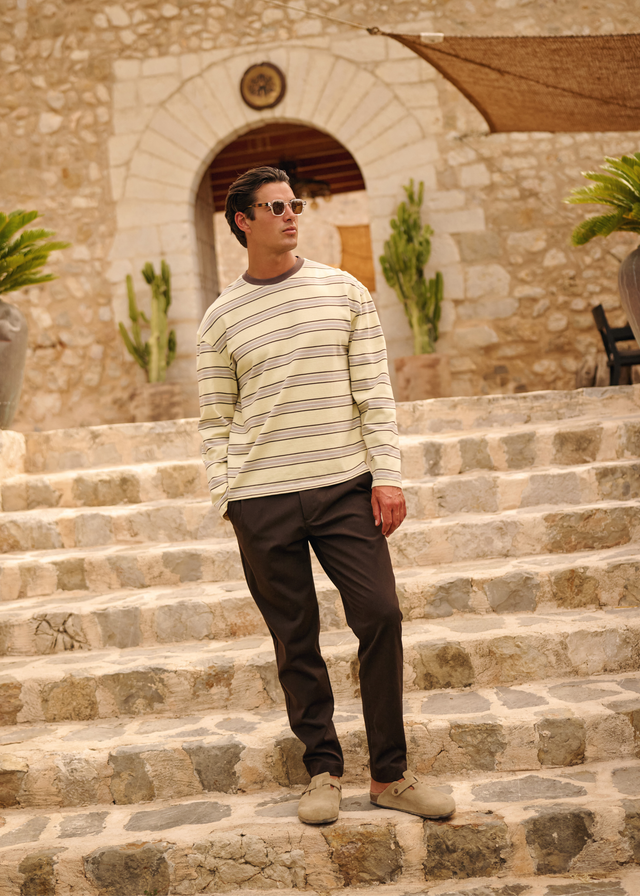 Stripe Longsleeve - Yellow