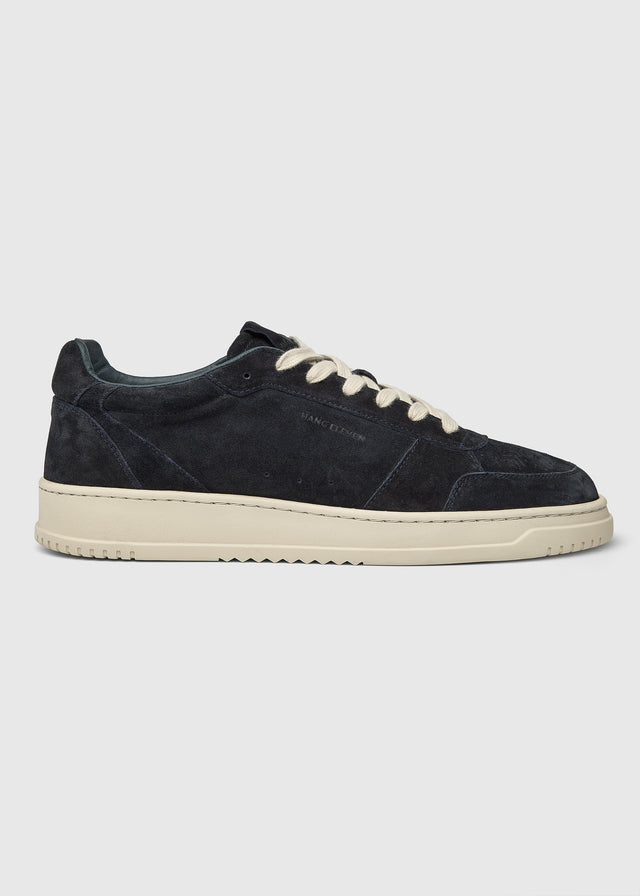 Premium Suède Sneaker - Navy Blue