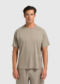 Active Performance T-Shirt – Dunkler Sand