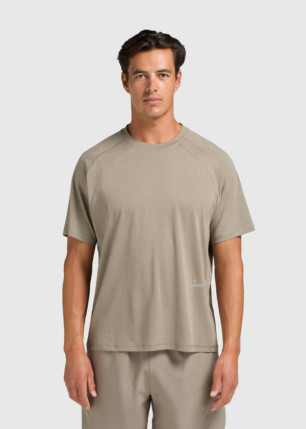 Active Wear Tee - Dark Sand